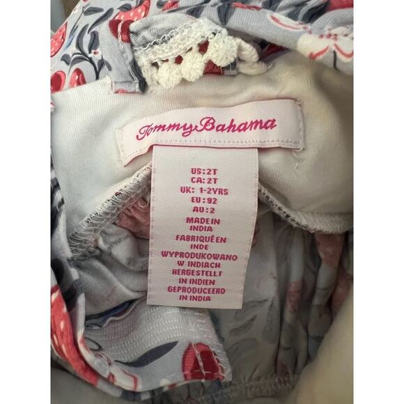 Tommy Bahama Cotton Dress Cherry Berries Size 2T Set of 2 available Twins Multip - Picture 5 of 6